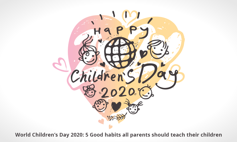 World Children’s Day 2020: 5 Good habits all parents should teach their children